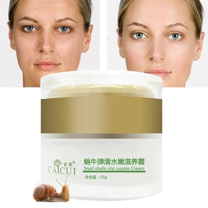 Snail Cream Moisturizing Face Cream Wrinkle Remover Anti-Aging Firming Lifting Fade Fine Lines Cream Whitening Skin Care 35g