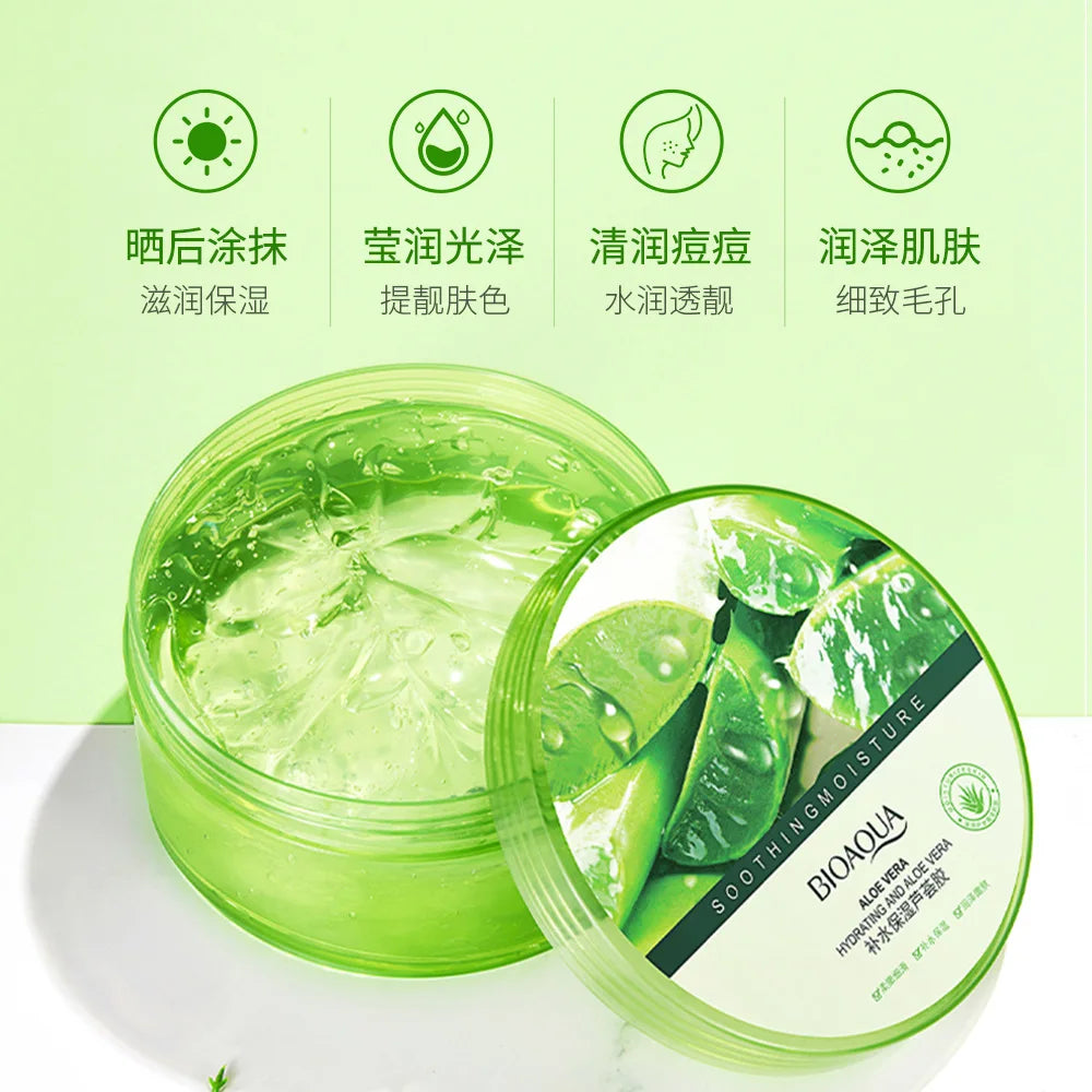 Bioaqua Natural Aloe Vera Face Acne Blackhead Acne Removal Gel Whitening Cream For Women Korean Skin Care Products Cosmetics