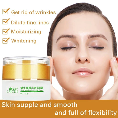 Snail Cream Moisturizing Face Cream Wrinkle Remover Anti-Aging Firming Lifting Fade Fine Lines Cream Whitening Skin Care 35g