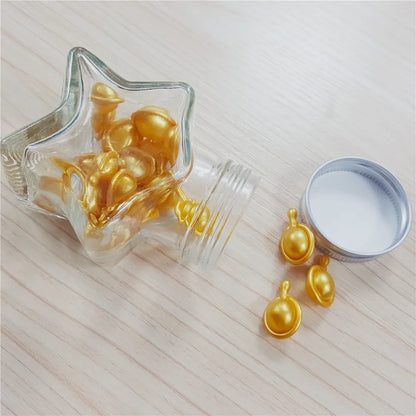 New Golden snails Mucus Capsule Repair Anti-Sensitive Moisturizing Firming Moisturizing Essence Capsule Cream 20pcs*0.6g