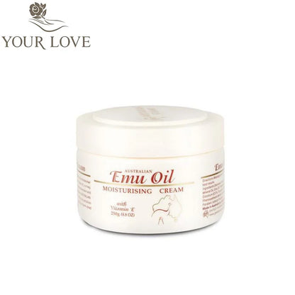 Australia GM Emu Oil Highly Moisturizing Face Cream Body Lotion Natural Skin Softener Treatment Vitamin E for Dry SENSITIVE SKIN