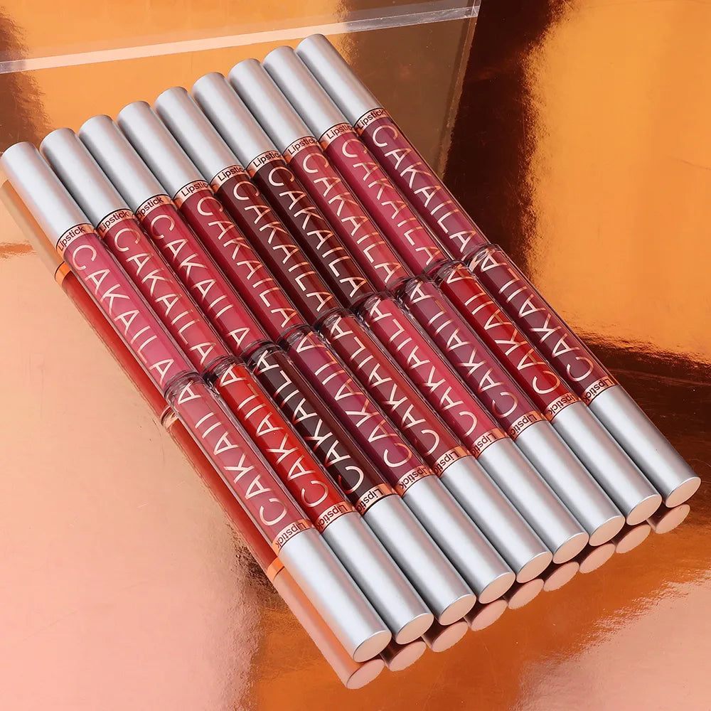 18 Colors Matte Lipgloss Wholesale Cheap Liquid Lipstick Makeup Lip Color Batom Long Lasting Sexy Red Pink Nude Lip Gloss Bulk