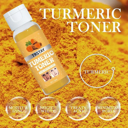 Turmeric Lemon Skin Glow Face Serum Acne Dark Spot Whitening Black Patches Melasma Corrector Brightening Essential Oil Skin Care