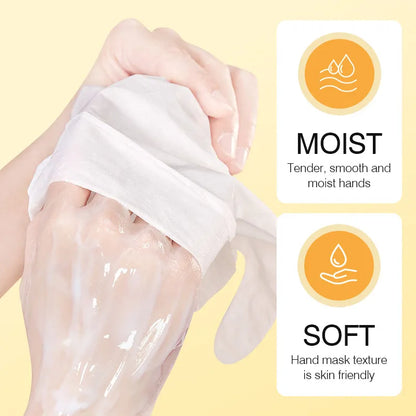 10 Pairs Honey Hand Mask Hands skincare Masks Moisturizing Nourishing Tendering Smoothing Anti Wrinkle Hands Skin Care Products