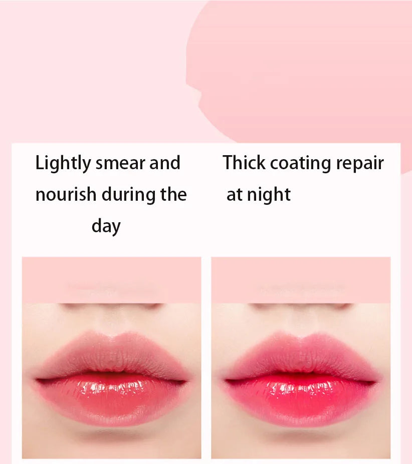 3ML Peach Moisturizing Lip Gloss Peach Waterproof Glossy Long Lasting Not Sticky Natural Lip Tint Daily Makeup Lip Oil Primer