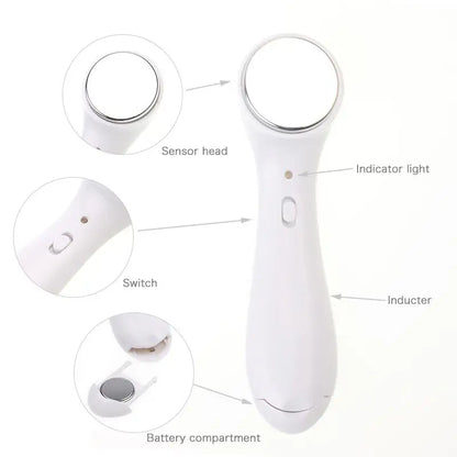 Woman Anti-wrinkle Whiten Ionic Face Massager Skin Care Facial Cleaner Beauty Electronic Iontophoresis