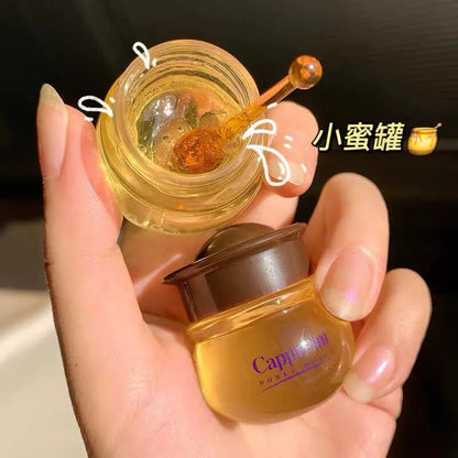 Moisturizing Honey Lip Oil Unisex Nourishing Anti-wrinkle Lip Care Anti-cracking Smooth Repair Lip Fine Lines Sleeping Lip Mask