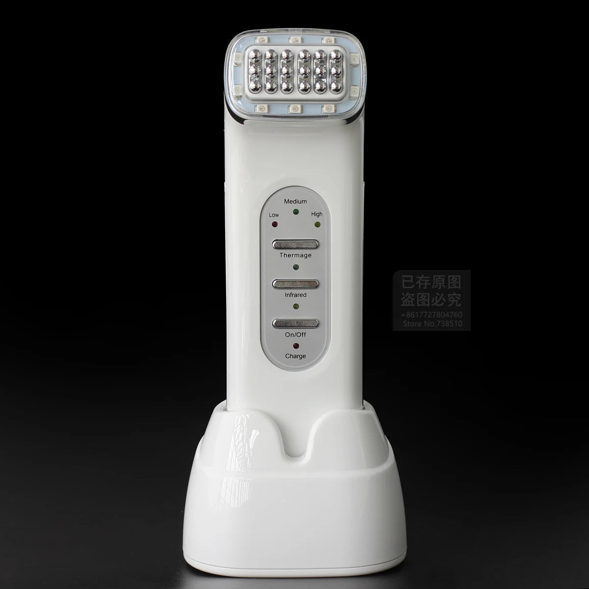 Real Remove Wrinkles Dot Matrix Facial Thermal treatment Radio Frequency Lifting Face Lift Body SKin Care Beauty Device 110-240V